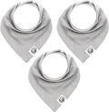 3 Pack Baby Bibs for Boys & Girls | Cotton, Absorbent Drooling & Teething Bib | by GigglyGoose%C2%AE