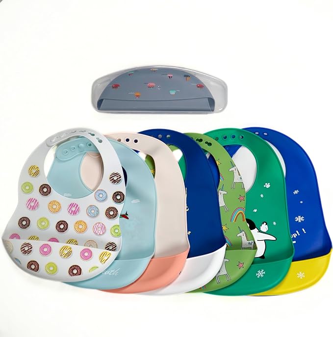 BPA-Free Silicone Baby Bibs - Image 5