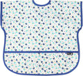 Short Sleeve Waterproof Bib for Toddlers – Feeding Apron for Mealtime, by Plie