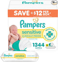 Pampers Baby Wipes, Water Based Wipe, Clinically Proven, Hypoallergenic by Pampers