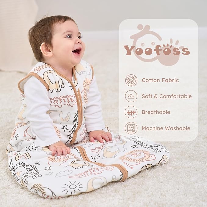 Yoofoss Baby Sleep Sack 18-24 Months, TOG 2.5 Baby Wearable Blanket - Image 2