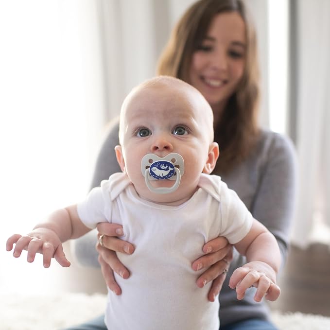 Dr. Brown's Advantage Glow-in-The-Dark Baby Pacifier, Fully Symmetrical Soother - Image 26