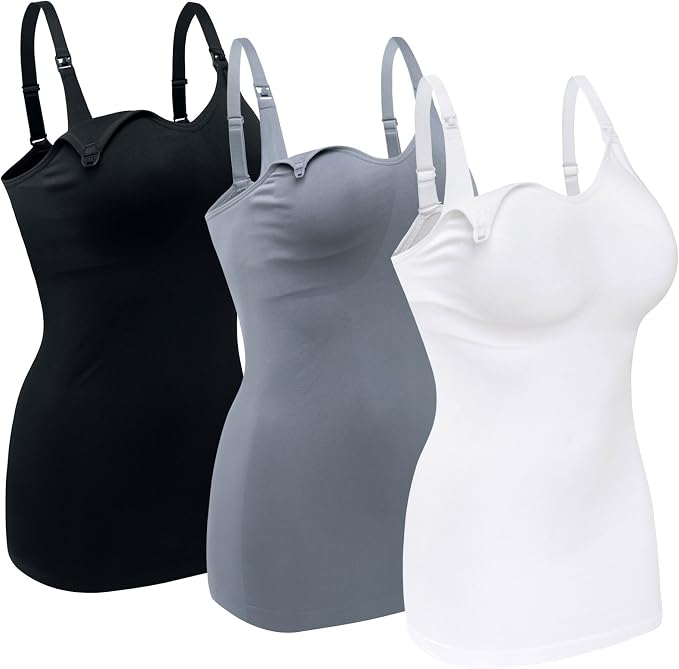 Womens Maternity Nursing Tank Cami - Image 2