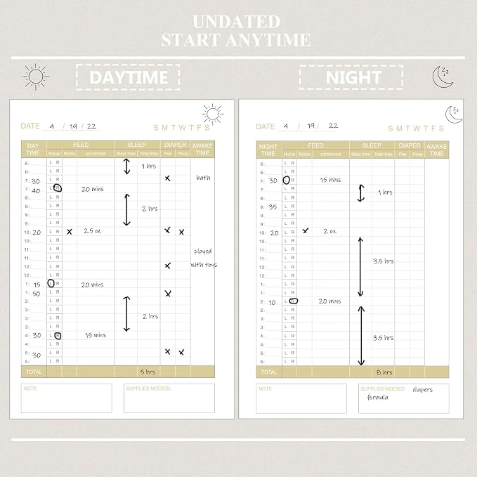 Baby's Daily Care Planner - Image 3