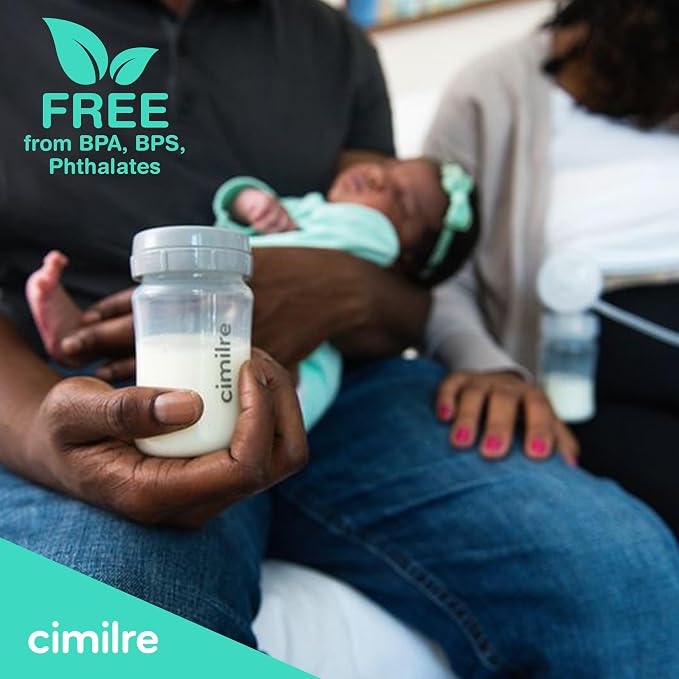 Cimilre 19MM Breast Milk Collection Kit, Double Pumping Breast Milk Collector - Image 5