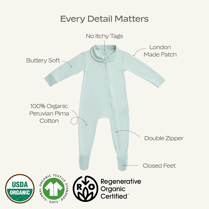 MON CHOU Organic Cotton Baby Pajamas - Image 2