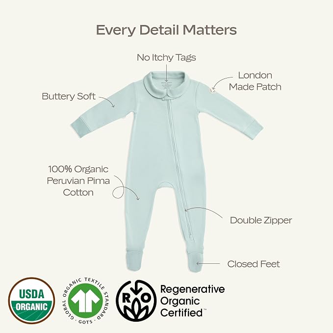MON CHOU Baby Footie Pajama - Image 2