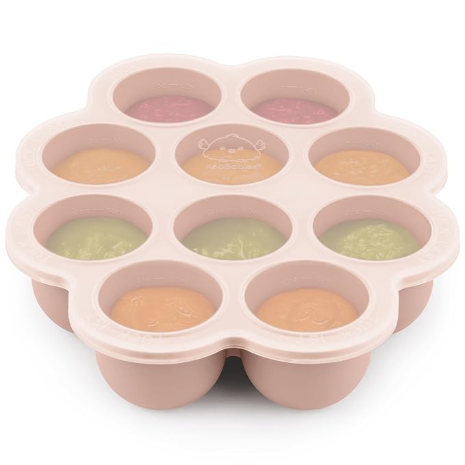 KeaBabies Silicone Food Freezer Trays by KeaBabies