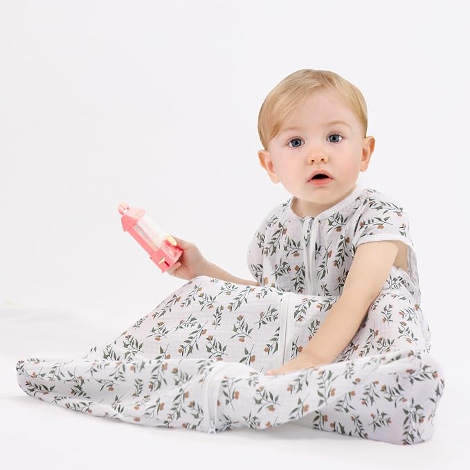 2 Pack Baby Sleep Sack 18-24 Months 100% Organic Cotton Muslin Baby Sleeping - Image 6