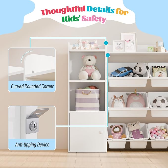 Large Kids Toy Storage Organizer, Toy Organizers and Storag - Image 6