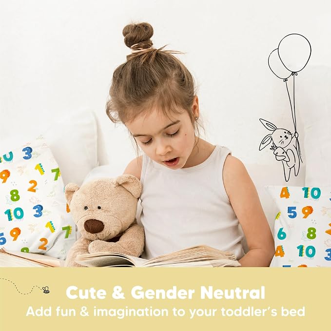 Toddler Pillow with Pillowcase - Image 9
