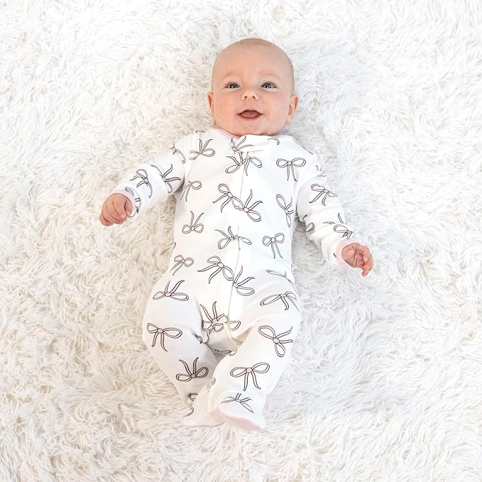 The Peanutshell Baby Sleepers for Girls Set of 3 - Image 5