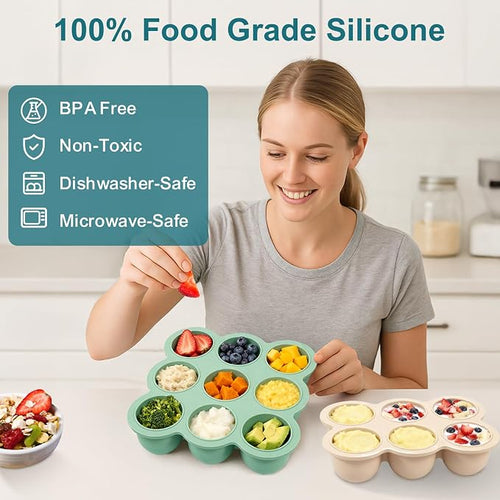 2 Pack Baby Food Freezer Tray - Image 2