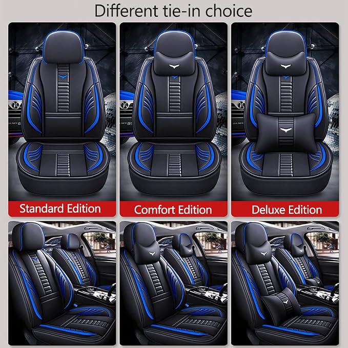 Luxury 2 Seats Car Seat Covers Protectors - Image 8