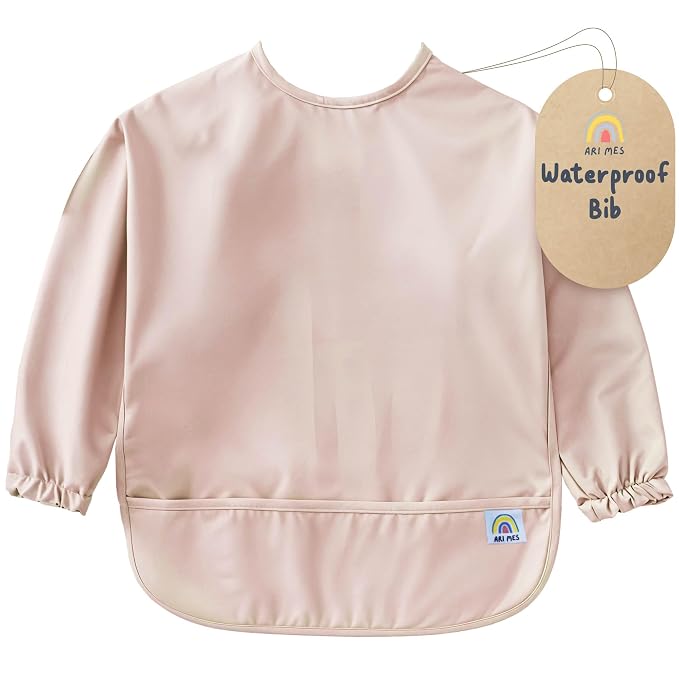 ARI MES Long Sleeves Waterproof Baby Bibs by ARIMES