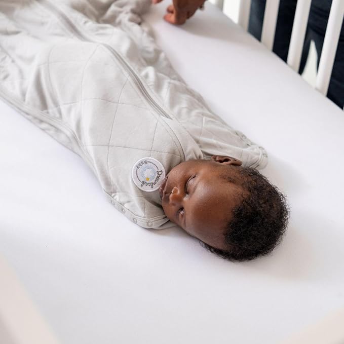 Dreamland Baby Bamboo Viscose Swaddle Sleep Sack. 1.0 TOG Ultra Soft Swaddle - Image 8