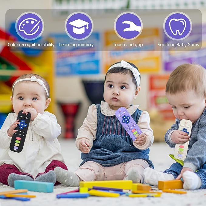 Chuya Silicone Baby Teether Chew Toy - Image 7