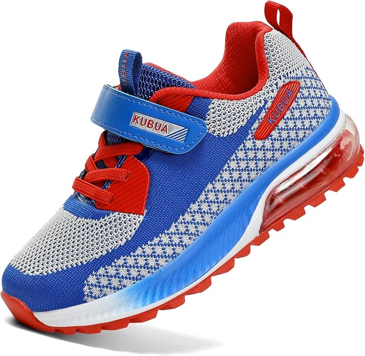 KUBUA Kids Sneakers for Boys Girls Running Tennis Shoes Lightweight Breathable by KUBUA