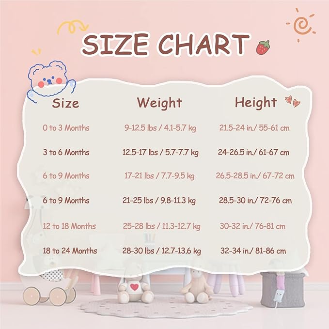 Jimonda Bamboo Baby Bodysuit Long Sleeve Infant Romper Soft Boy Girl Unisex - Image 7