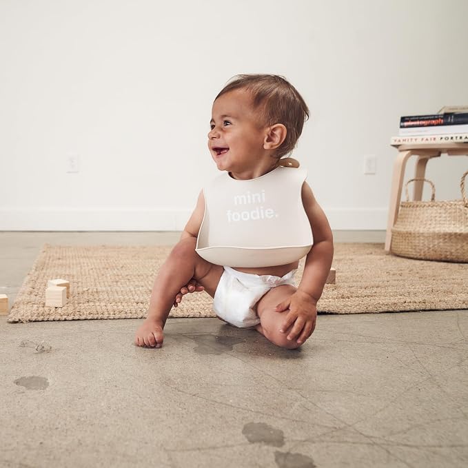 Denver James Silicone Feeding Bibs | Dishwasher Safe. Waterproof. Adjustable. - Image 5