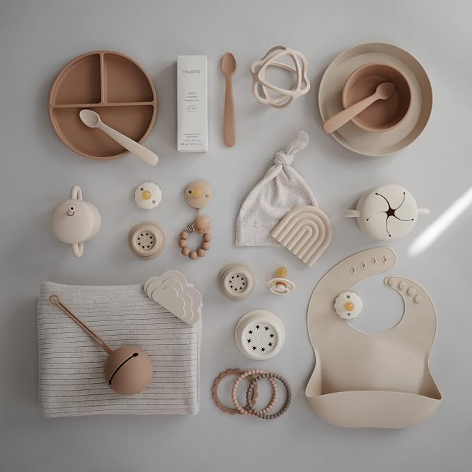 mushie Round Dinnerware Plates for Kids | Made in Denmark - Image 7