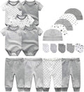 Kiddiezoom Unisex Baby Layette Essentials Giftset Clothing Set 19-Piece by Kiddiezoom