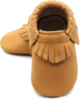 OWLOWLA Baby Moccasins Soft Sole Leather Baby Shoes Infant Toddler Pre-Walker by Owlowla