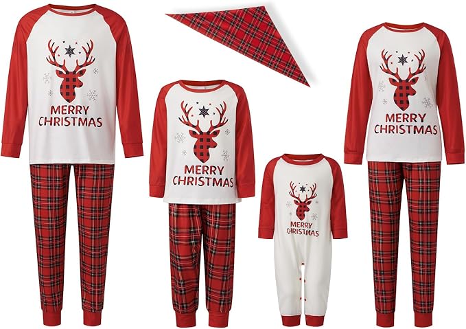 Awoscut Family Christmas Pajamas Matching Pajamas - Image 5