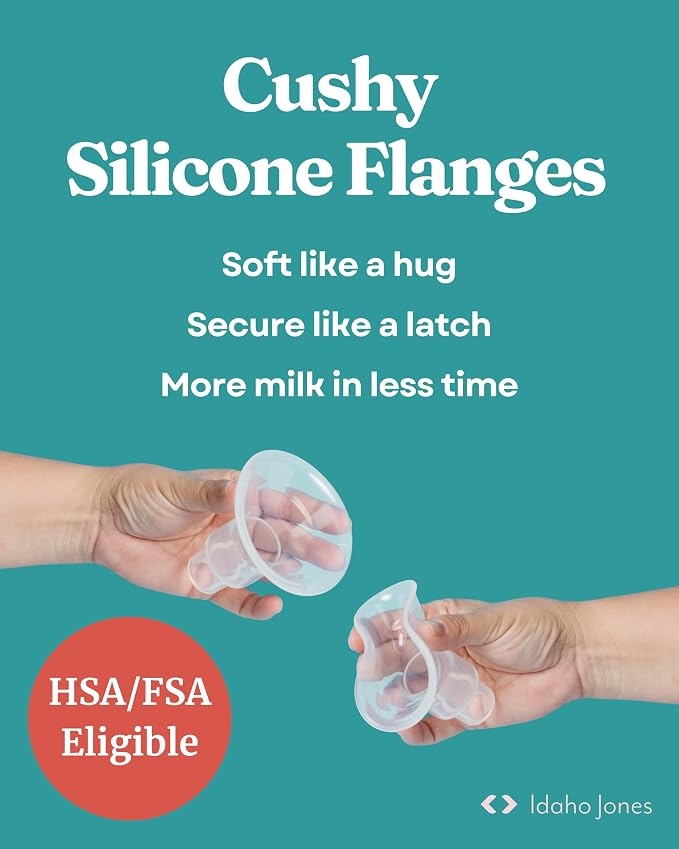 Smaller Cushy Silicone Flanges, Breast Shields - Image 2