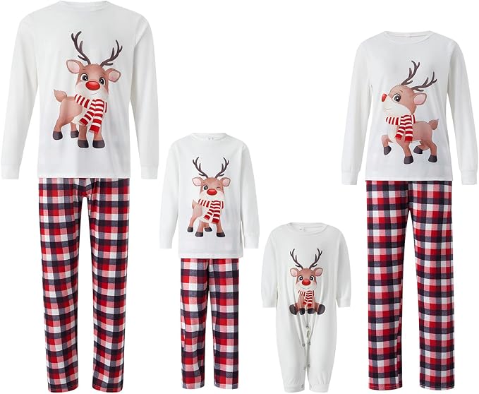 Awoscut Family Christmas Pajamas Matching Pajamas - Image 5