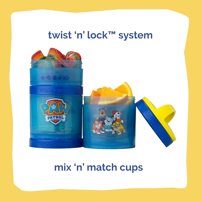 Whiskware Paw Patrol Stackable Snack Containers - Image 3