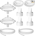 Breast Pump Parts for Spectra, Replace Duckbill Valves Tubes Backflow Protector by TOVVILD