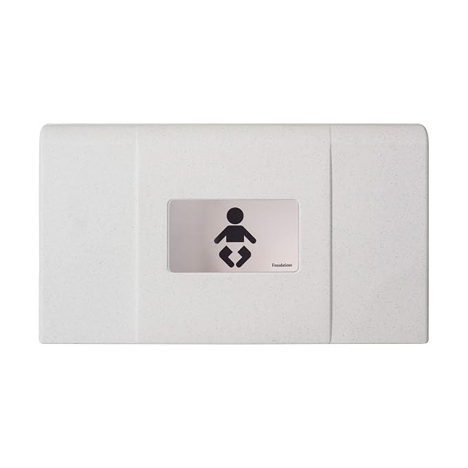 Foundations Ultra Horizontal Wall Mounted Baby Diaper Changing Station by FoundationsChildrensProducts