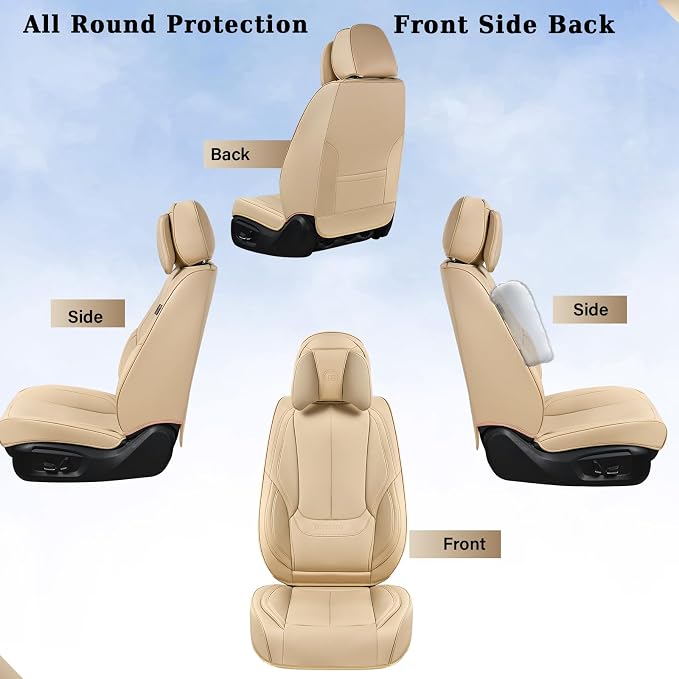 Coverado Universal Seat Covers Full Set, 5 Seats Universal Seat Covers - Image 8