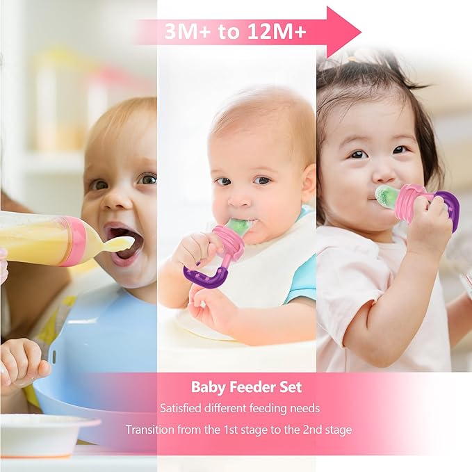 WAJIAYON Baby Fruit Feeder Pacifier | Infant Food Feeder Pacifier & Food - Image 6
