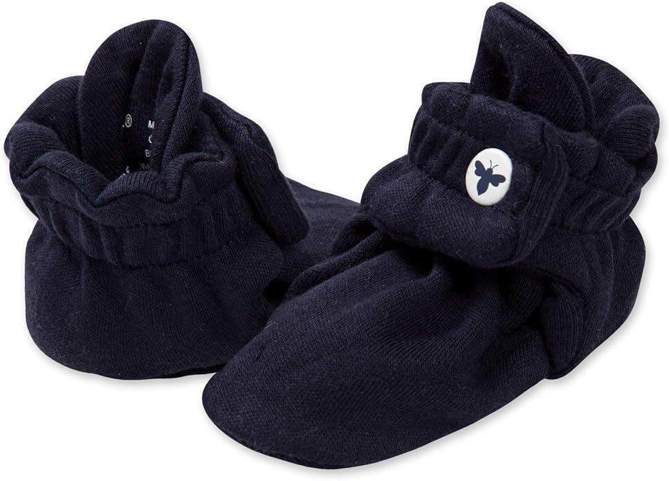 Burt's Bees Baby Unisex Booties Organic Cotton Newborn Essentials Shoes by BurtsBeesBaby