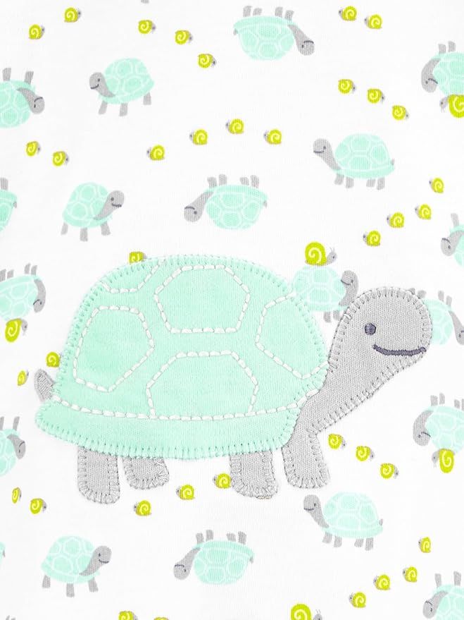 Simple Joys by Carter's Baby Neutral 2-Pack Cotton Footed Sleep and Play - Image 3