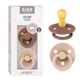 BIBS Pacifiers Colour Collection | Natural Rubber Baby Pacifier | Set of 2 by BIBS