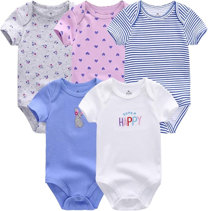 Newborn Layette Gift Set Bodysuits Pants - Image 2
