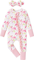 PATPAT Baby Girl Boy Clothes Newborn Infant Footie – Soft Viscose from Bamboo– by PATPAT