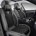 Car Seat Cover Full Coverage Seat Cover Premium Waterproof Faux Leather Cushion by Unknown