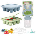 WAJIAYON Baby Breastmilk Popsicle Molds & Baby Fruit Feeder, Baby Food Freezer by WAJIAYON