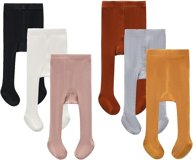 CECORC Baby Girls Tights Toddler Cable Knit Leggings Thick Cotton Infant by CECORC