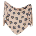 Copper Pearl Large Premium Knit Baby Swaddle Receiving Blanket Gemma in Tan by CopperPearl