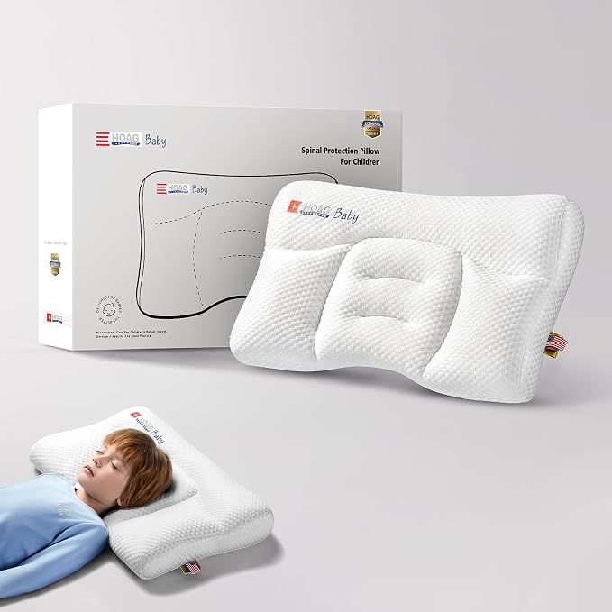 Toddler Pillow, Breathable & Cozy Machine Washable Kids Pillow, 21.6x13.8 - Image 9