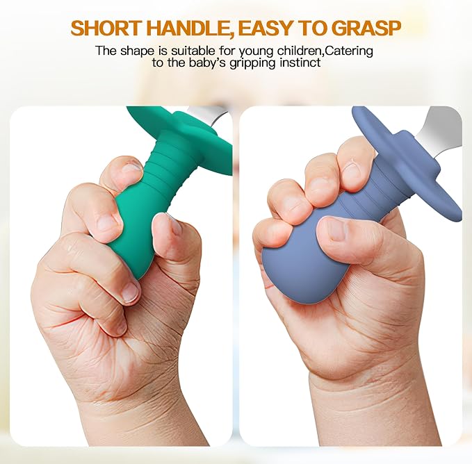 Baby Forks Toddler Forks for Self Feeding, Kids Forks - Image 5