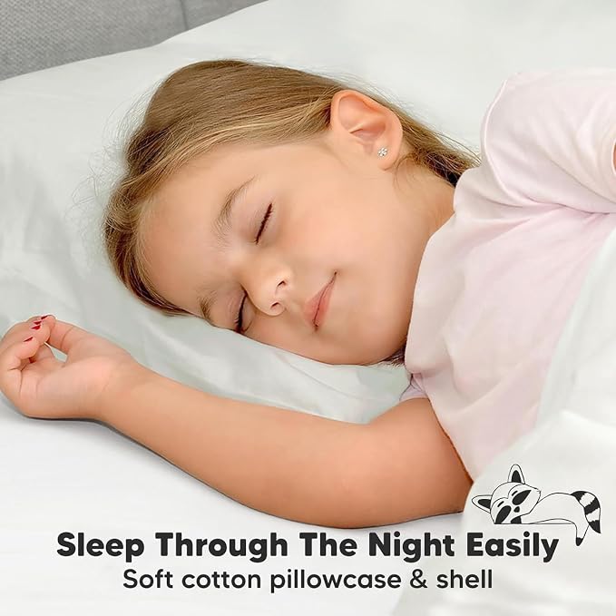 KeaBabies Toddler Pillow with Pillowcase, Jumbo 14X20 - Image 7