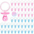 72 Pcs Baby Shower Pacifiers, 2.75’’ Plastic Pacifiers by XINHUIDALSQ