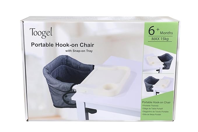 Hook on High Chair with Tray: High Chair - Image 10
