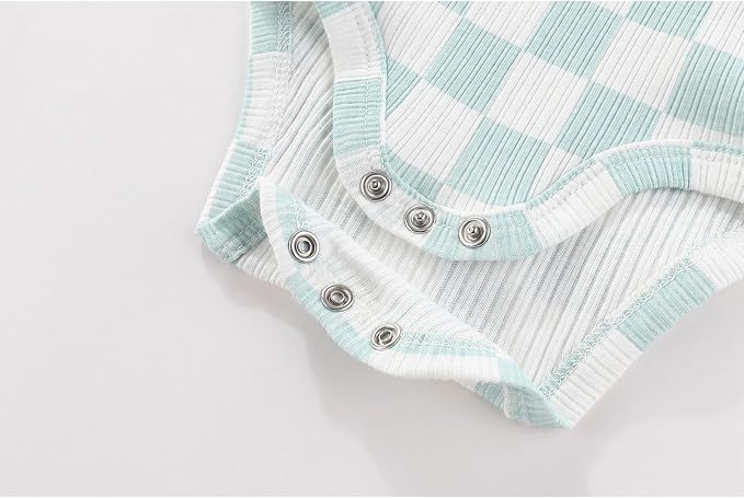 Fashion Baby Boy Girl Bodysuits 6-Pack Casual Cotton Soft Infants Outfit New - Image 6